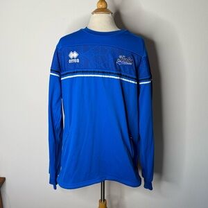 Errea Royal Blue Italia Football Training Shirt